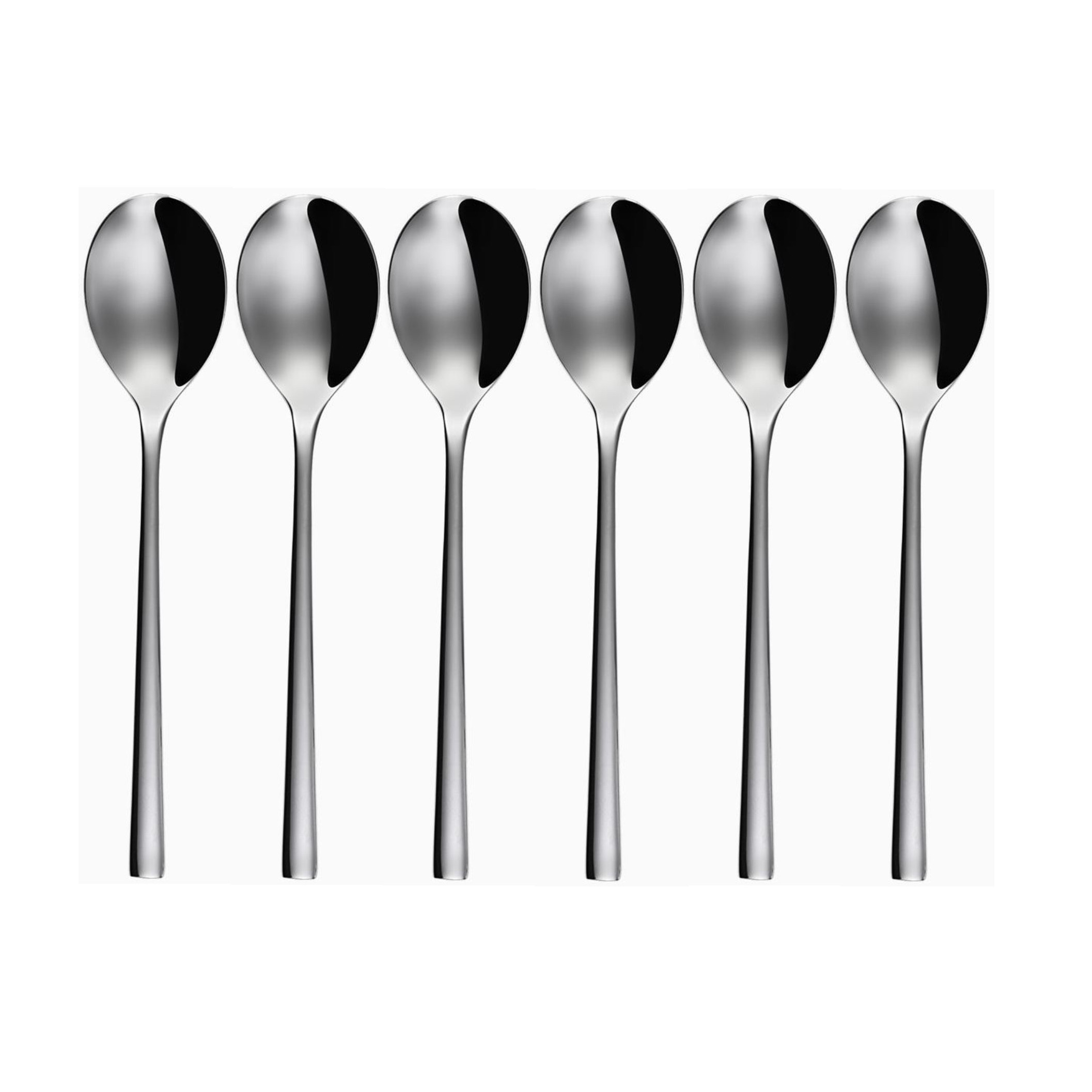 Bộ 6c Muỗng Ăn 107000 - Inox 304 Stainless Steel 18/10 Đồ dùng bàn tiệc nhà hàng khách sạn cao cấp (Set of 6pcs Table Spoon SS18/10)