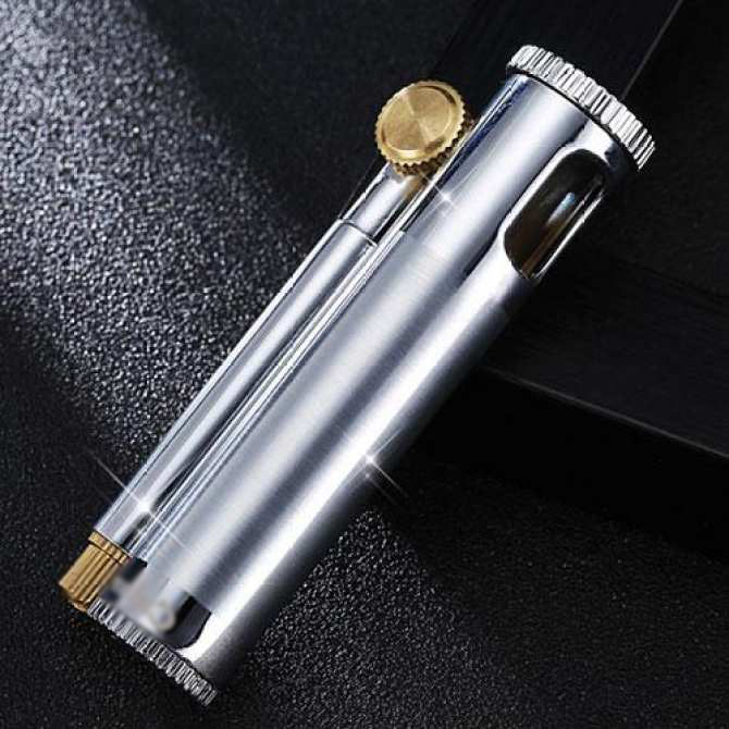 Vỏ Hột Quẹt Bật Lửa xăng đá Chief CF680 Nhỏ Gọn Kiểu Dáng Đẹp Độc Lạ - Dùng Xăng Bấc Đá Cao Cấp