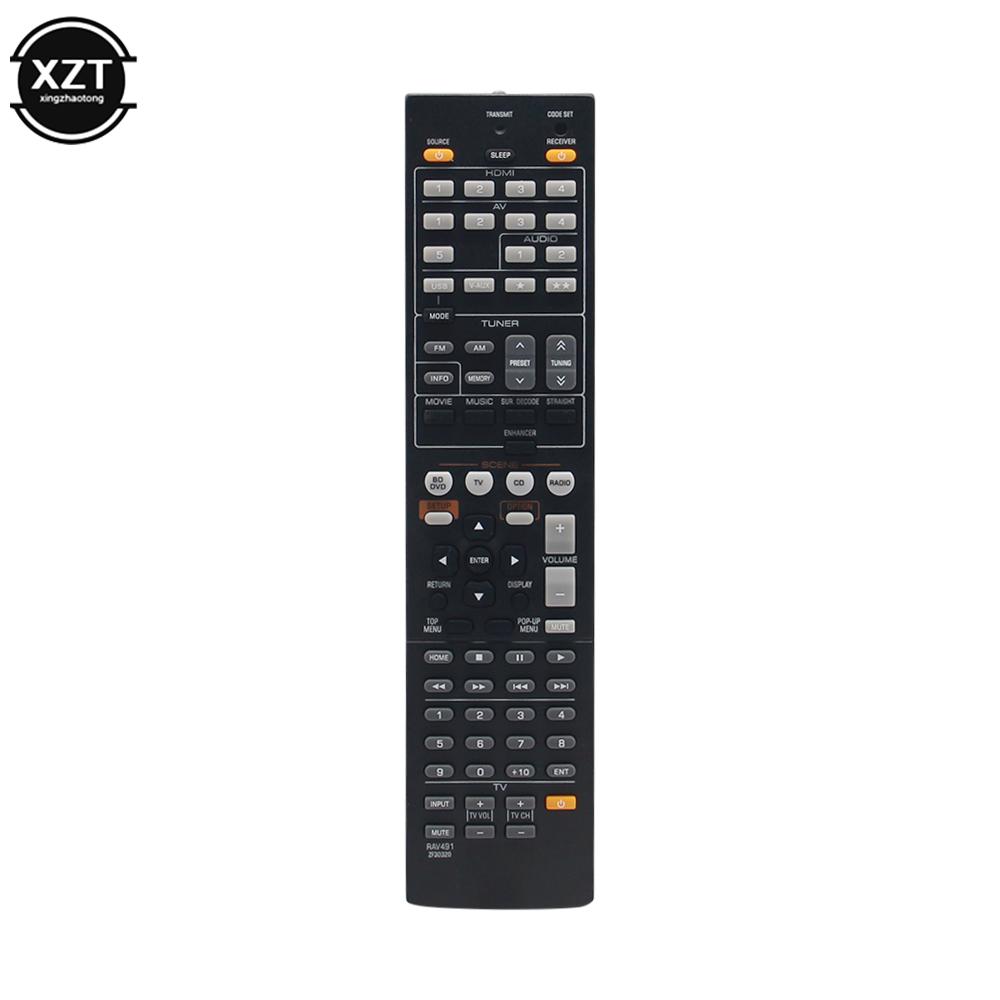 RAV491 ZF30320 Điều khiển từ xa thay thế cho Yamaha HTR-3064 HTR-4064 HTR-5065 RX-V367 RX-V371 RX-V465 RX-V671 RX-V771 RX-V867
