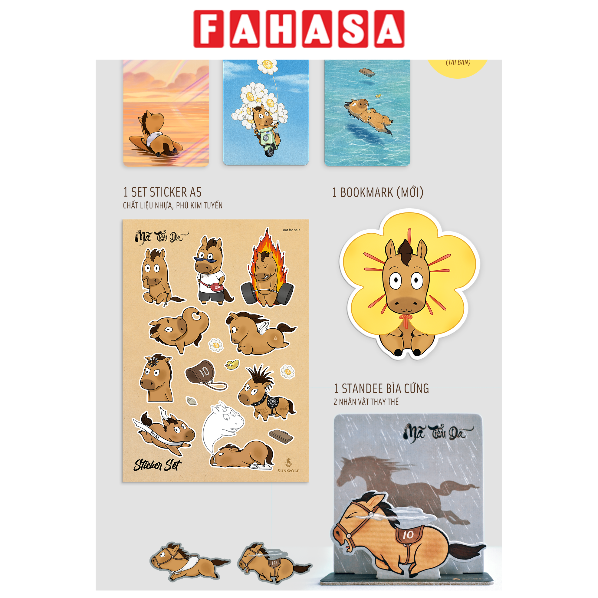Sách - Mã Tiểu Dã - Vừa Chạy Vừa Khóc (Tái Bản 2026) - Bìa Cứng - Tặng Kèm 1 Sticker A5 Nhựa Cán Kim Tuyến + 1 Standee Bìa Cứng + 3 Card Bo Góc + 1 Bookmark