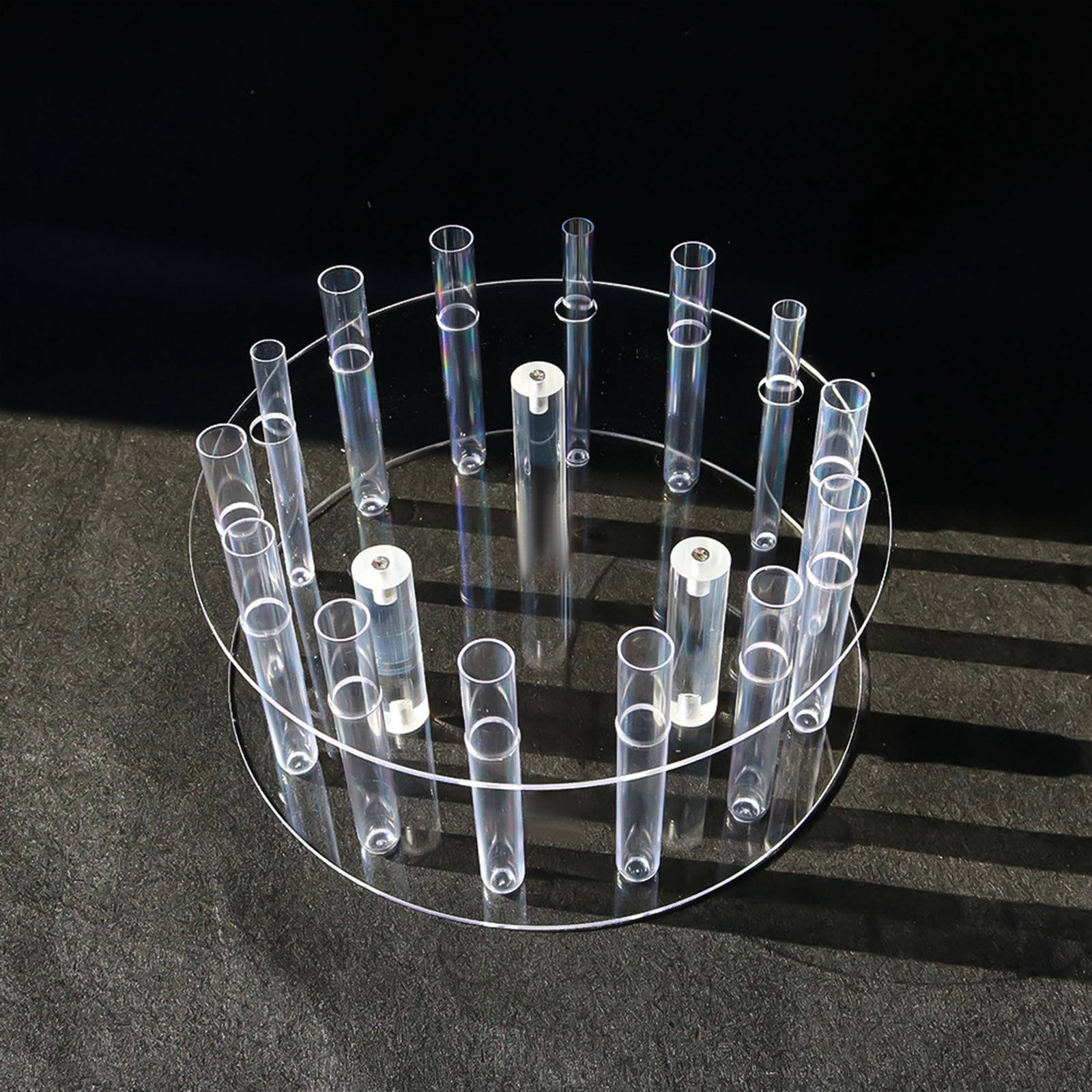 Acrylic Cake Stand Tools Decor 30cm Transparent Photography for Anniversary