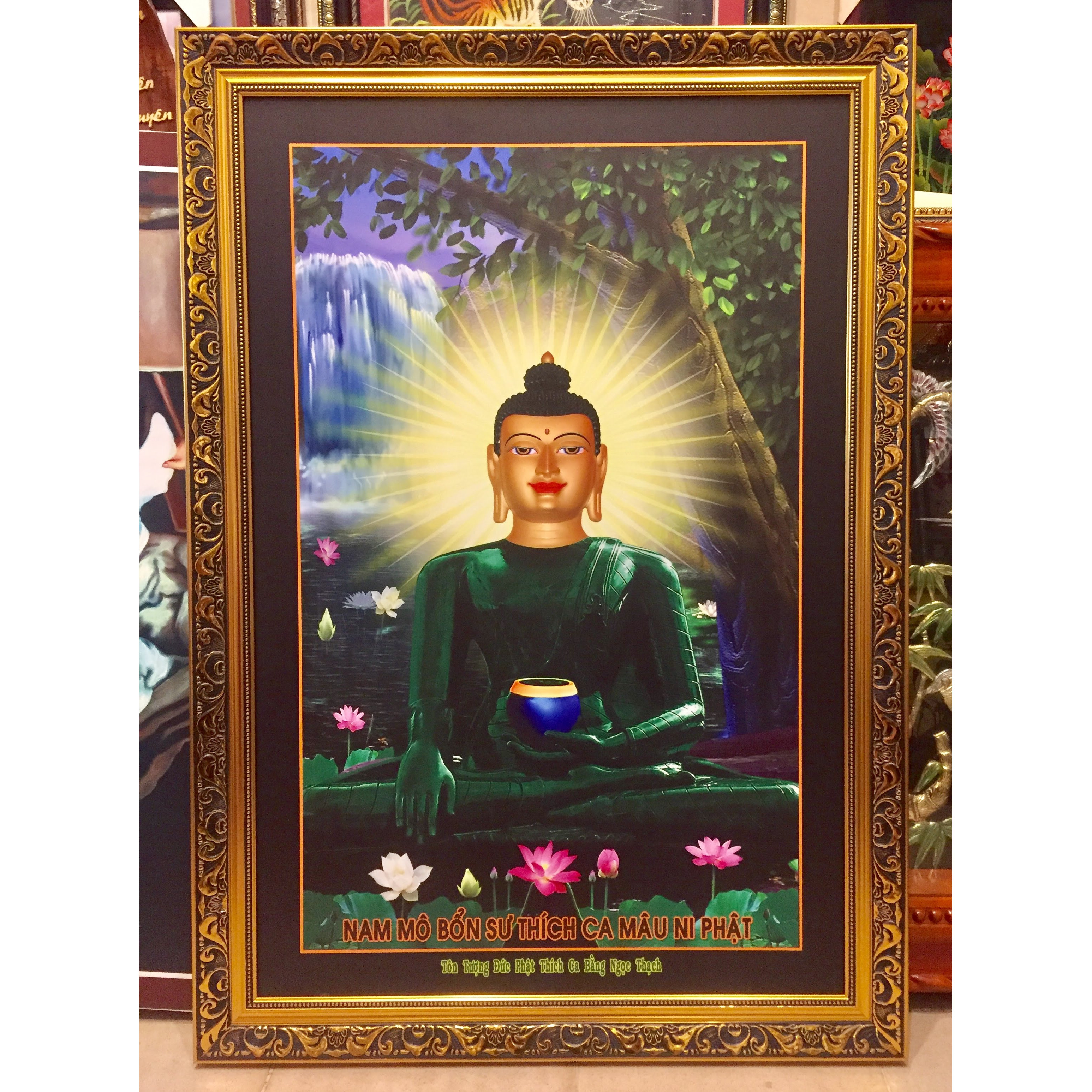 Tranh in Phật ngọc thích ca - 009