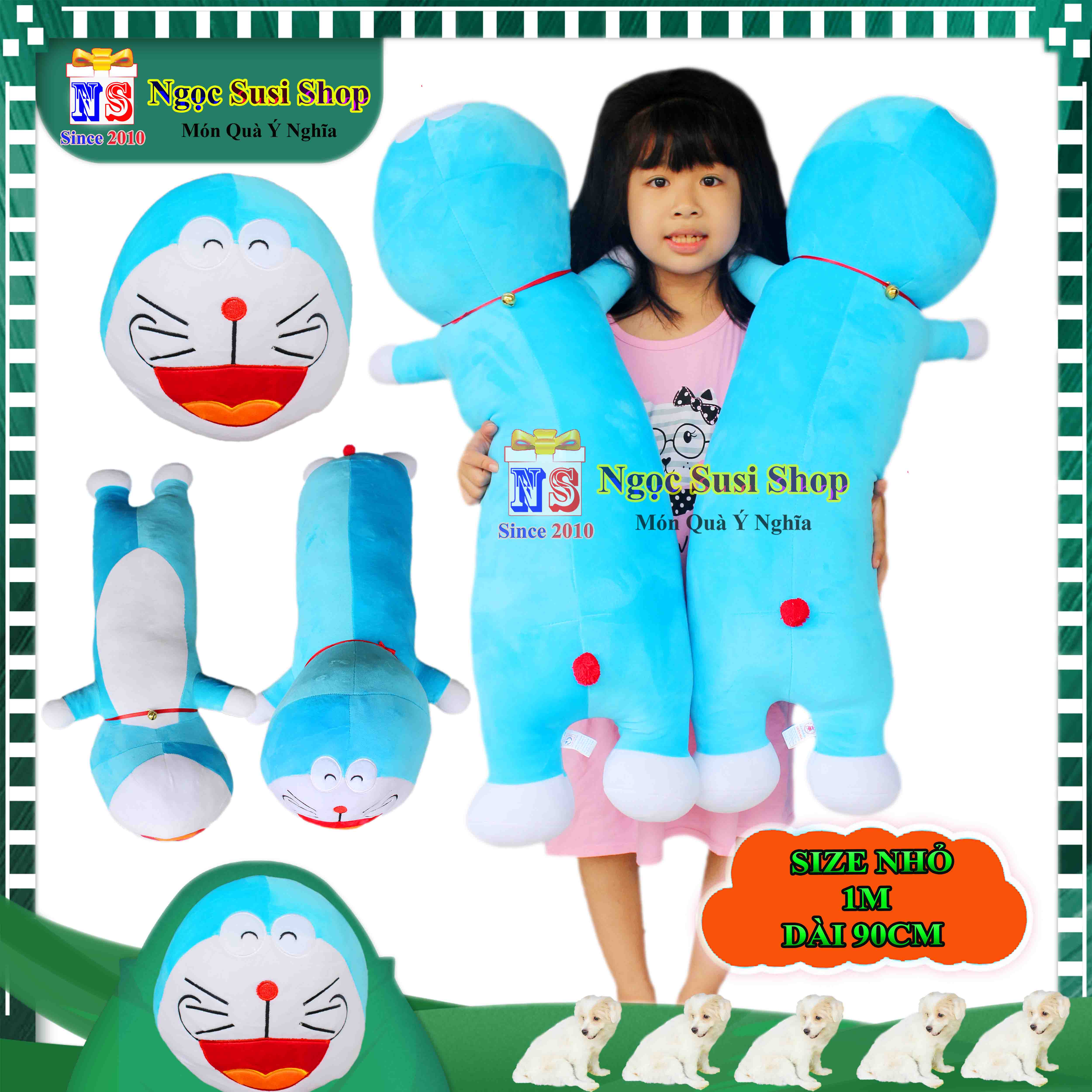 THÚ NHỒI BÔNG ĐÔRÊMON DOREMON SIÊU TO KHỔNG LỒ CHO BÉ ÔM NGỦ - GỐI ÔM HÌNH DOREMON