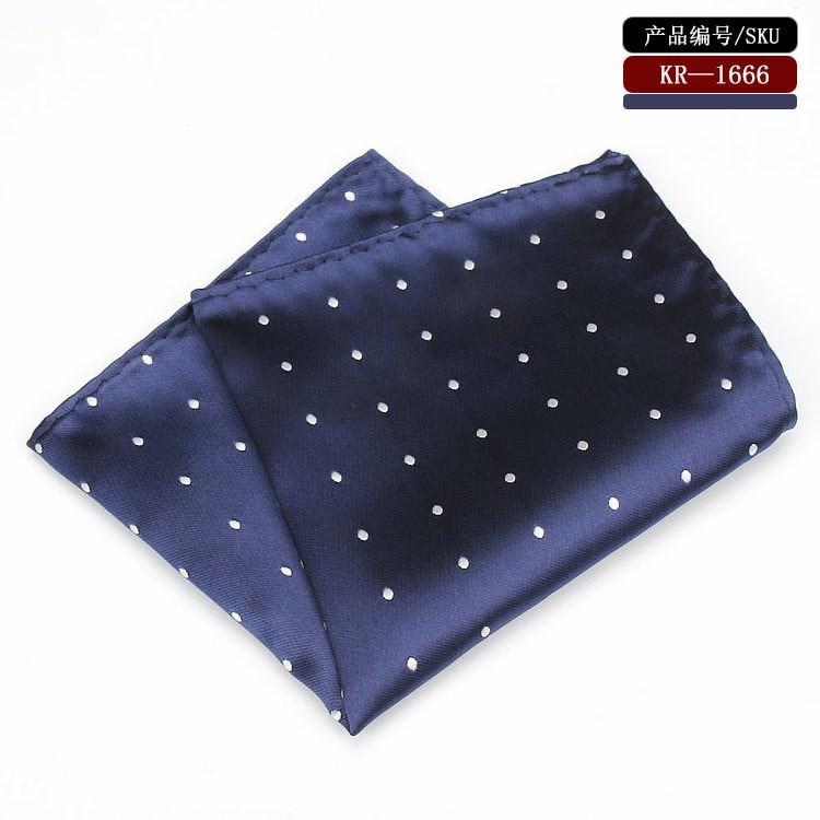 Khăn cài áo vest cho nam _ Pocket square hoạt tiết độc lạ