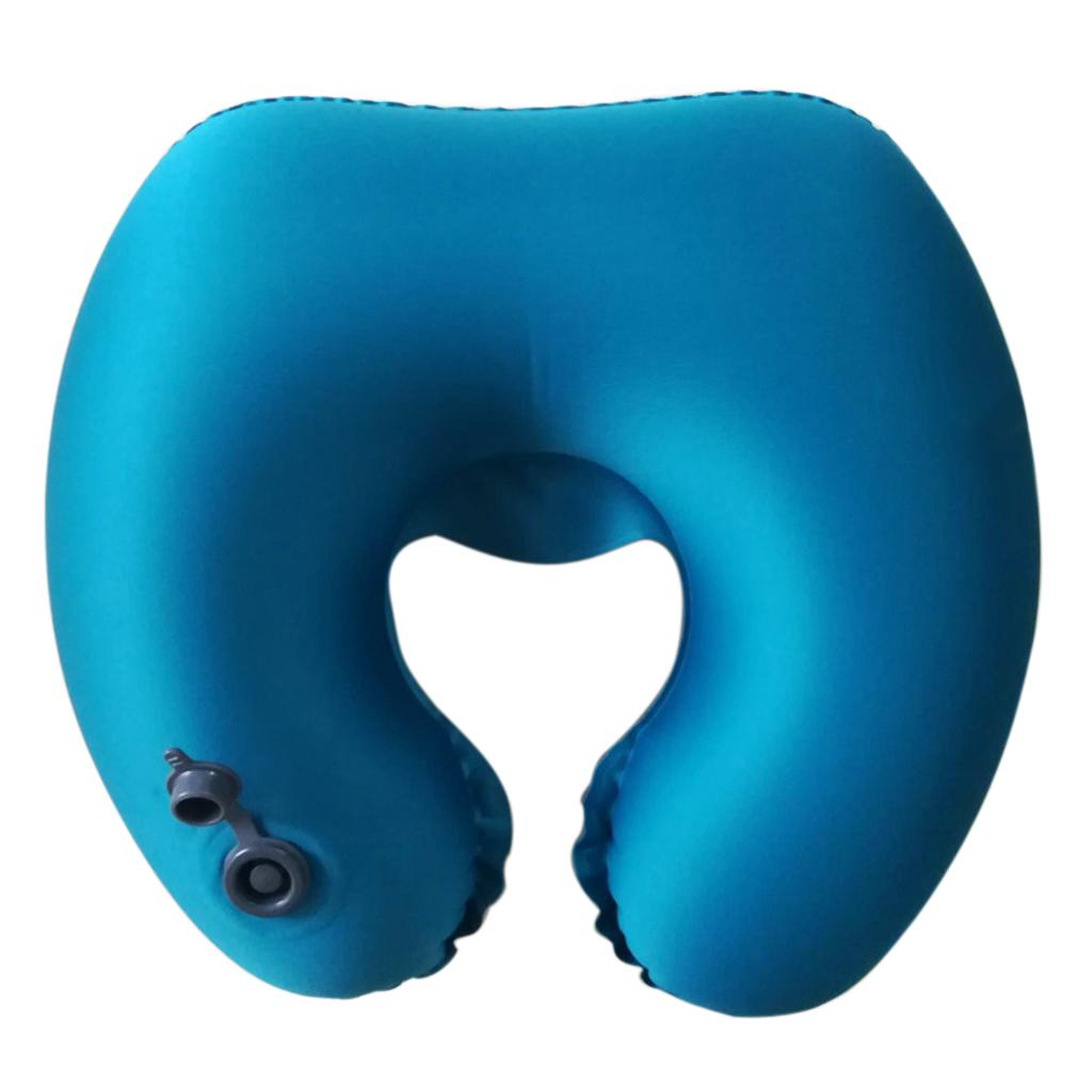 U Shaped Inflatable Pillow Travel Support Cushion