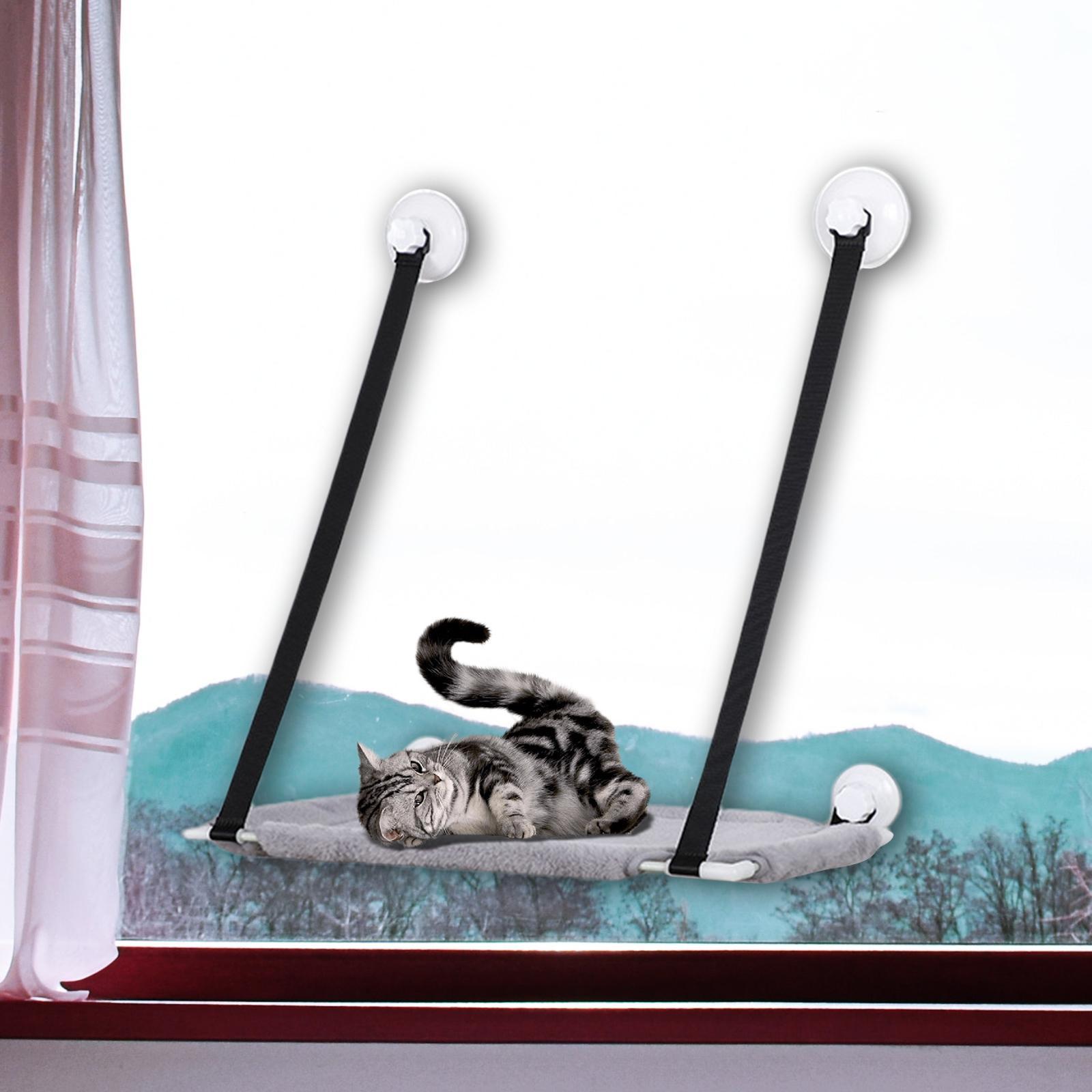Cat Window Perch Window Mounted Cat Bed for Pet Supplies Large Cats Kittens