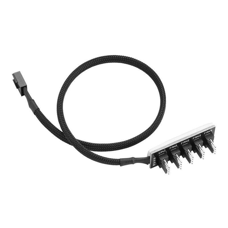 Bộ đầu chia 4 pin 5 khe cắm PWM chuyên dụng cho bộ tản nhiệt máy tính