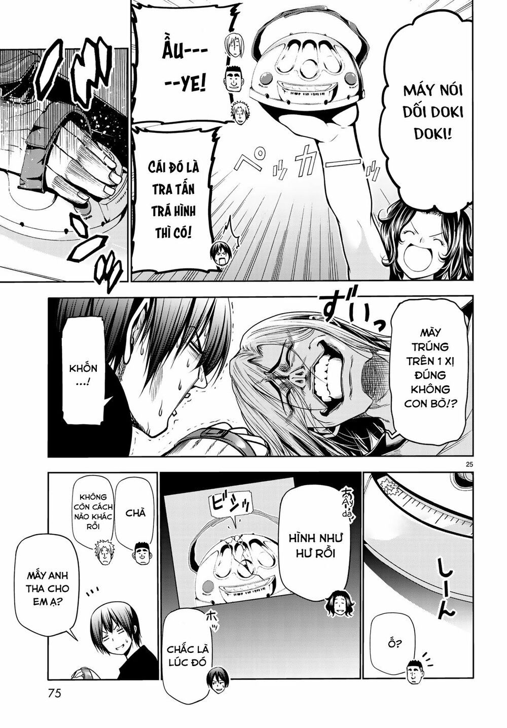 cô gái thích lặn - grand blue chapter 61 25