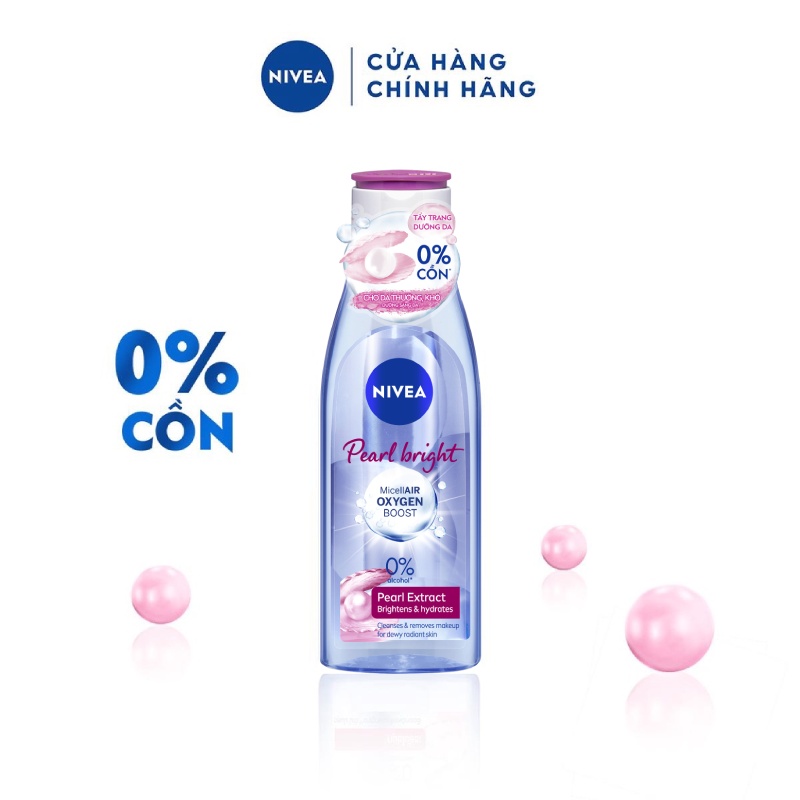 Nước Tẩy Trang NIVEA Pearl Bright Sáng Da | Sạch Sâu (200 ml) - 84911