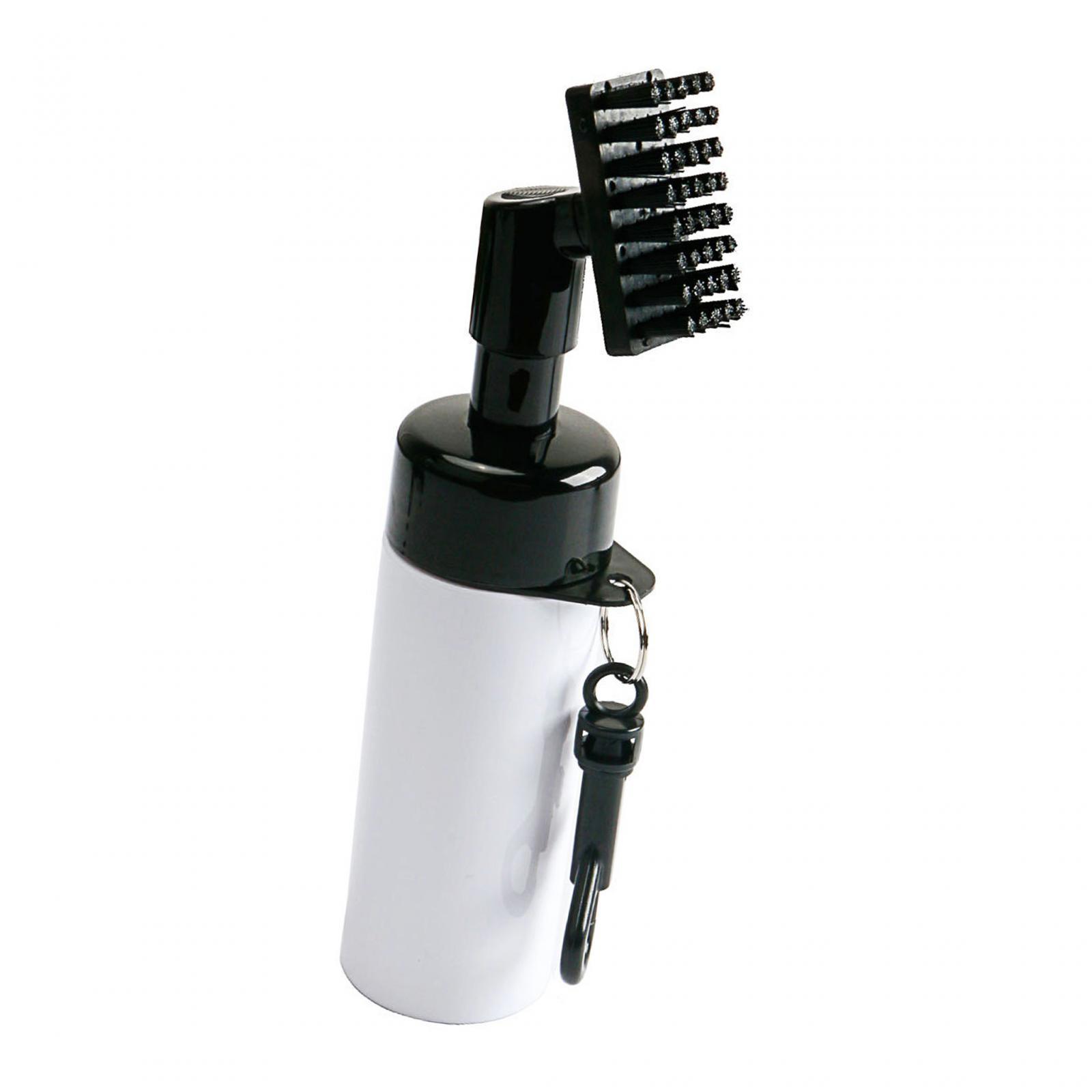 Golf Club Cleaner Brush with Water Bottle Portable Golf Cleaning Brush Spray
