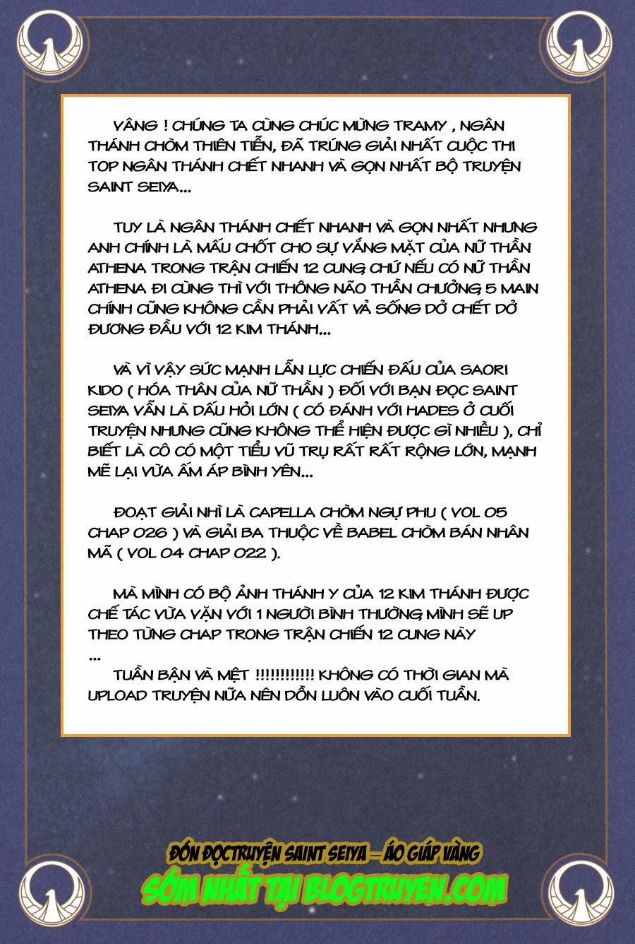 áo giáp vàng chapter 31 36