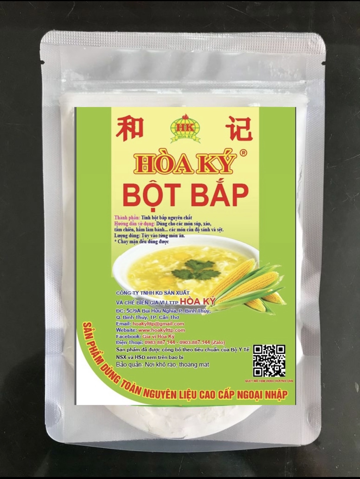 BỘT BẮP HOÀ KÝ 150gr