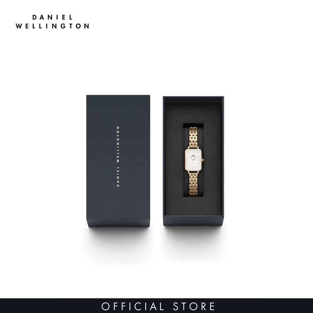 Đồng hồ Nữ Daniel Wellington Lưới - 5-Link Quadro Link G 28mm DW00100622