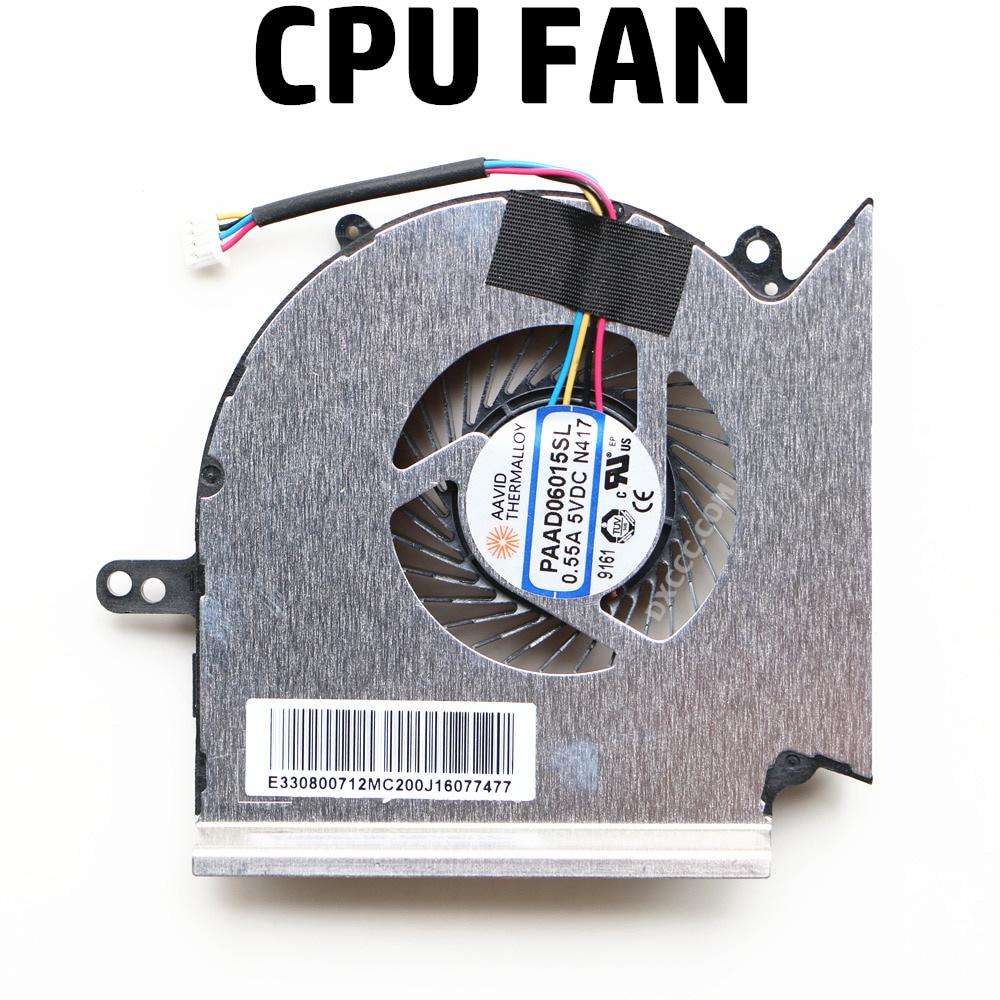 Quạt Tản Nhiệt cpu Aavid paad06015sl ms-16p7 Cho msi ge63vr Ge73Vvr ms-16p1 ms-17c1