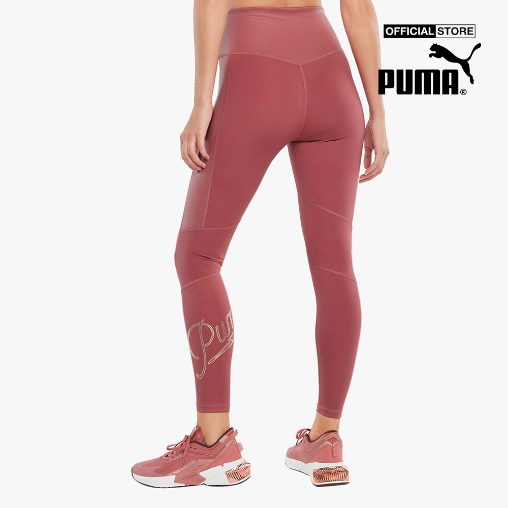 PUMA - Quần legging thể thao nữ Moto High Waist 7/8 Q4 521089