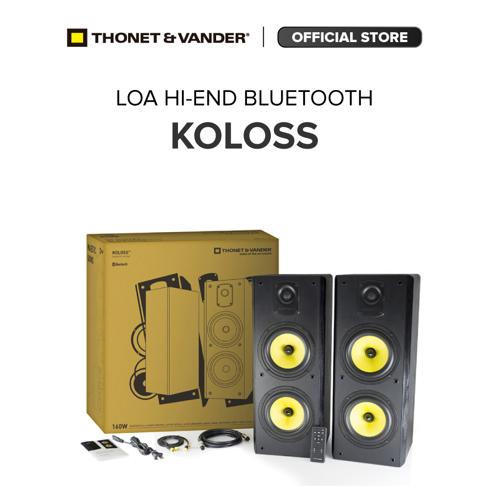 Loa Bluetooth Thonet and Vander KOLOSS BLACK