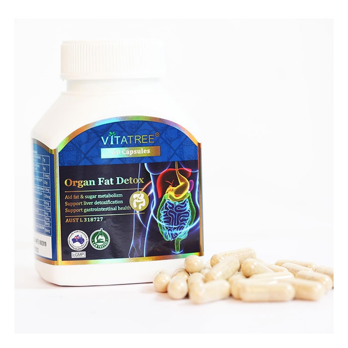 Viên uống thải độc mỡ nội tạng Vitatree Organ Fat Detox