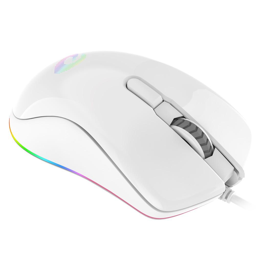 Chuột Gaming DAREU EM908 Pink / Black / White Hàng Chính Hãng