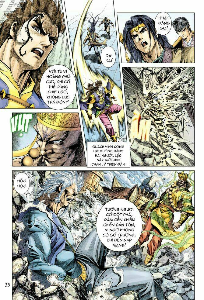 thiên tử truyền kỳ 5 - như lai thần chưởng chapter 119 34