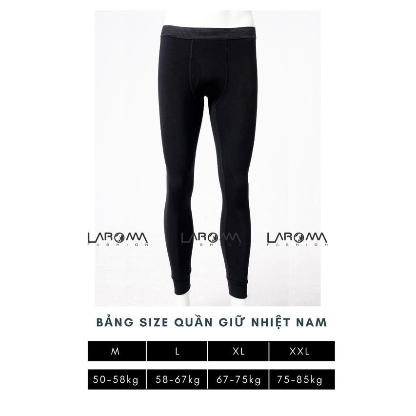 Quần Giữ Nhiệt Nam Mềm Mại Ấm Áp Mỏng Siêu Nhẹ
