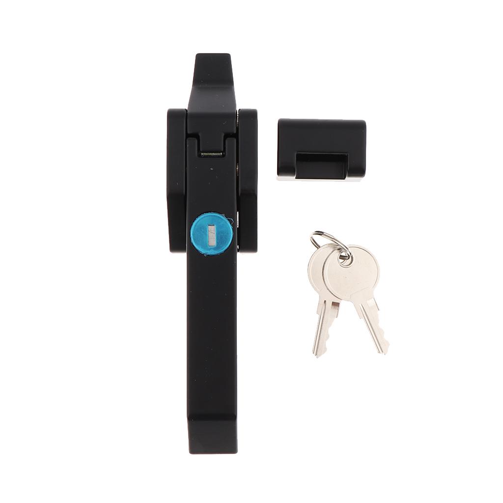 Lớn Hơn-Trung Tâm LEVER Chốt Kẽm Hợp Kim Cho Southco A7-10-352-20, Đen
