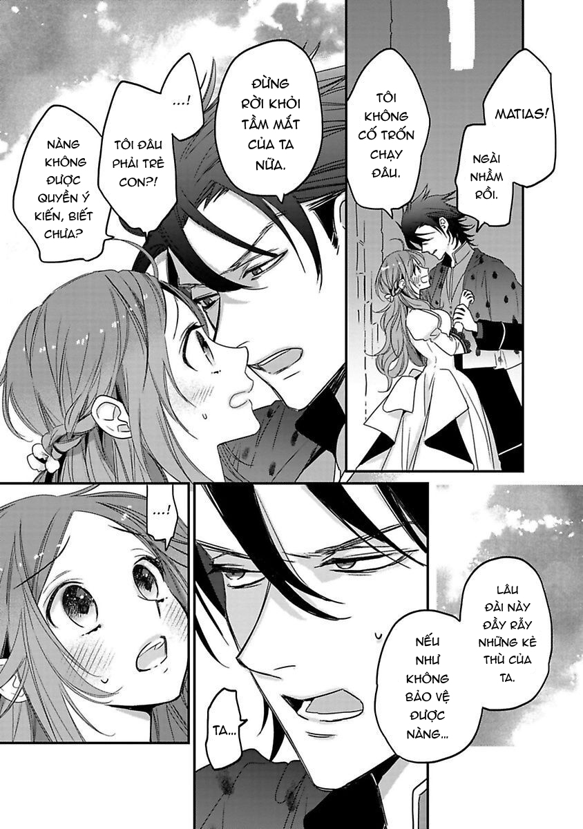 thái tử bạo chúa ở thế giới khác muốn cưới tôi ~ tên sói đen muốn cầu thân cô phù thủy tái sinh chapter 4.1 5