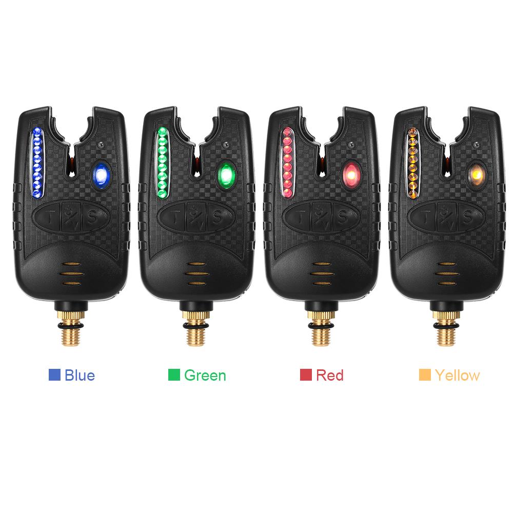 Fishing Bait Alarm 8 LED Fishing Bait Alert Luminous Fishing Bait Indicator