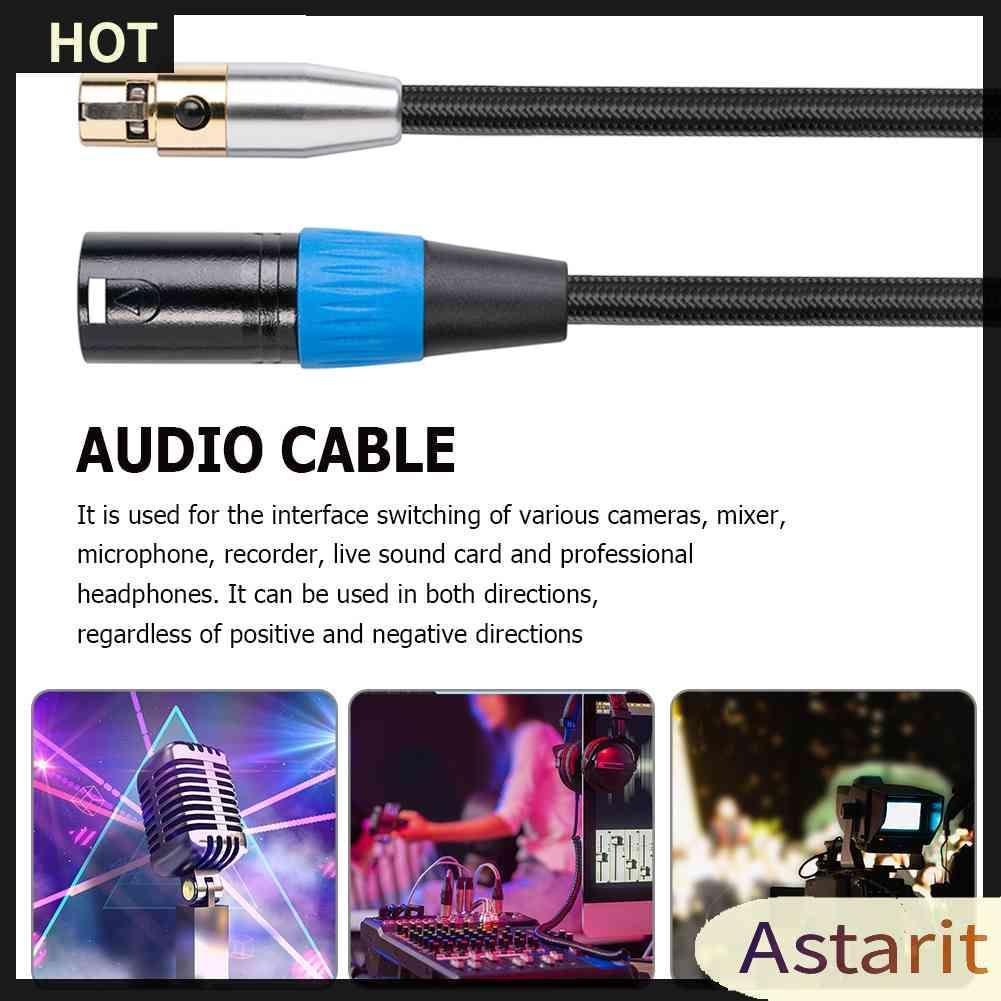 Cáp KếT NốI Âm Thanh XLR Sang Mini XLR Cho MáY ẢNh Canon
