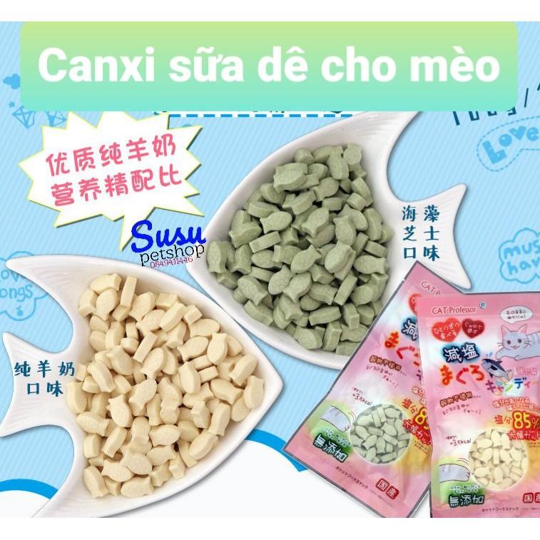 Canxi sữa dê cho Mèo