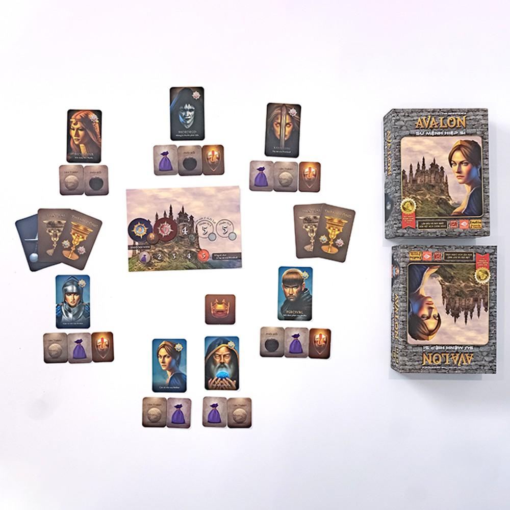 Trò chơi AVALON việt hoá - nhận hàng giả sẽ hoàn tiền - Board Game