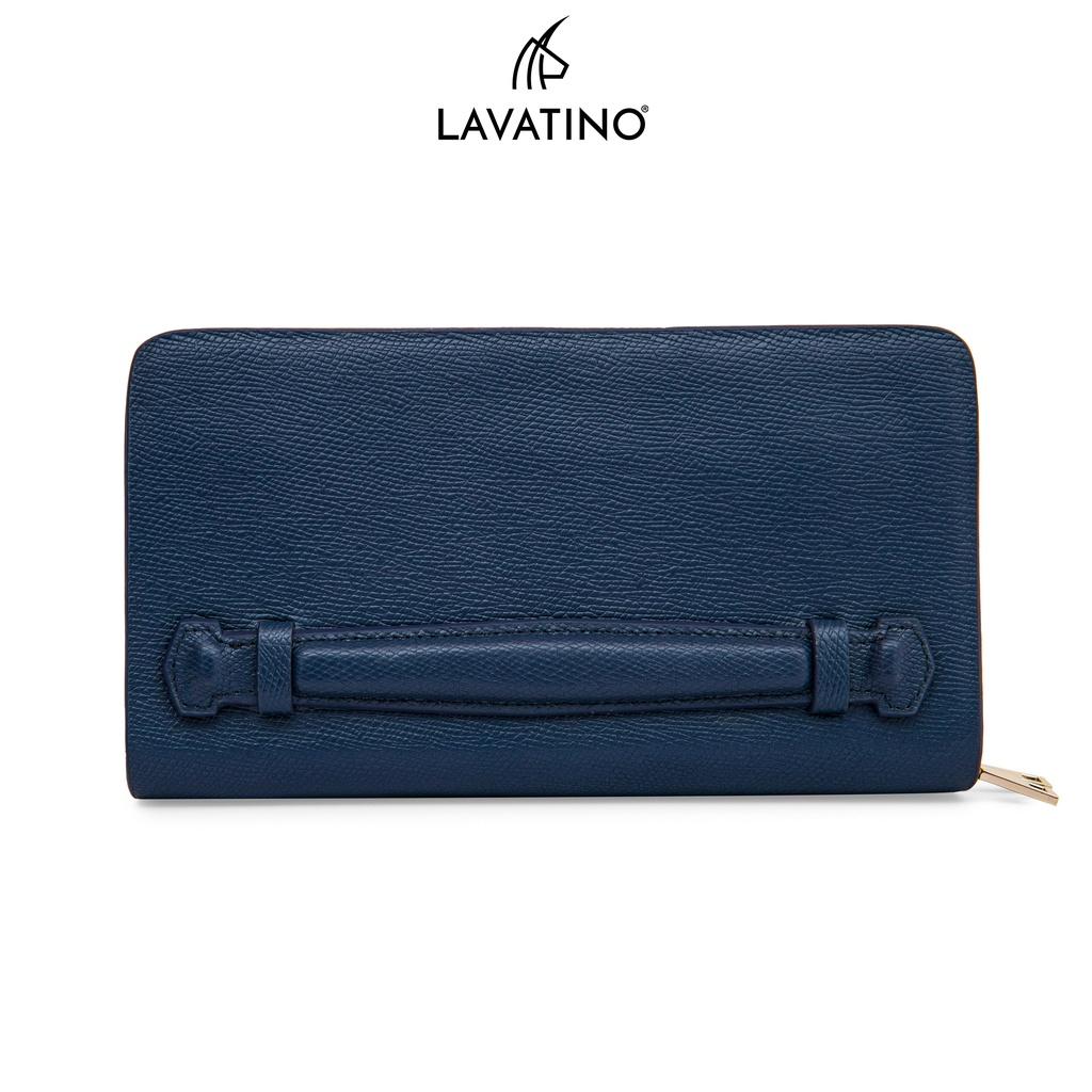 Ví Nam Cầm Tay VICTOR Clutch Da Bò Thật Cao Cấp Thiết Kế 1 Khoá Chính Hãng LAVATINO - CLB24