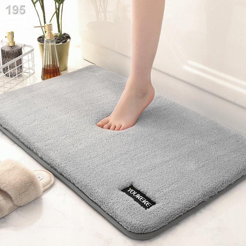 Thảm chống trơn nhà tắm, trải sàn phòng tắm thấm hút, ngủ gia đình, cửa bụi bẩn và nhanh khô
