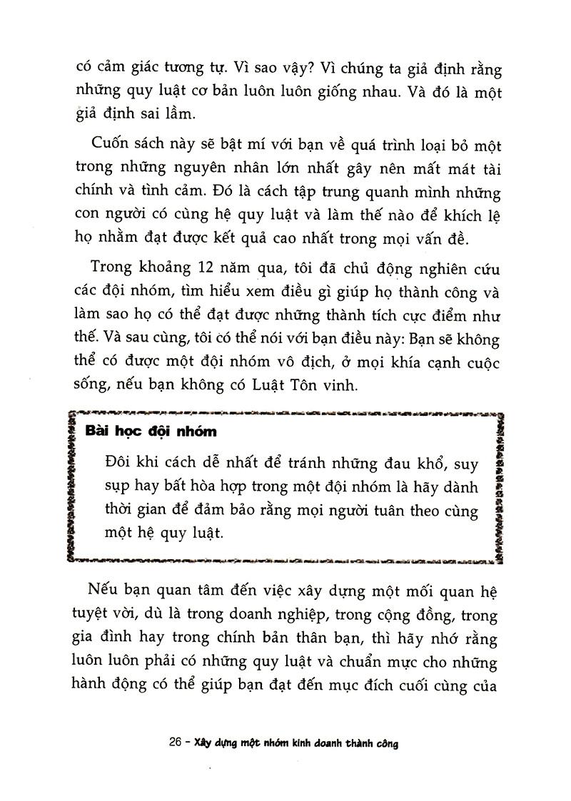 Xây Dựng Một Nhóm Kinh Doanh Thành Công (Tái Bản 2022)