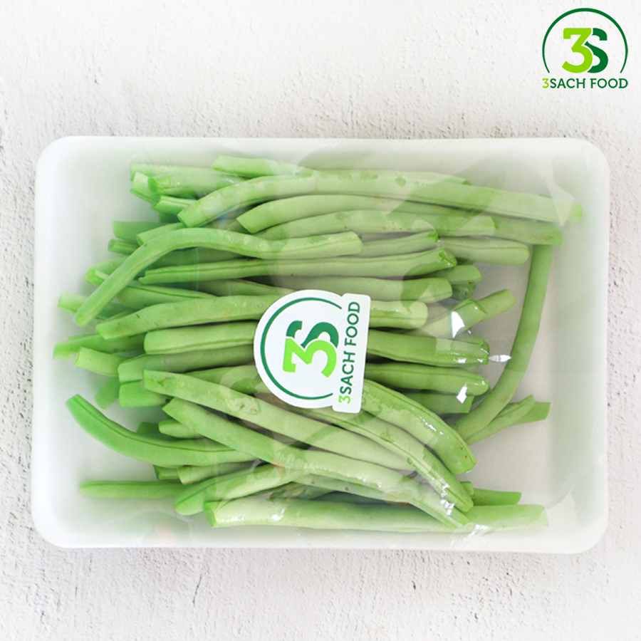 Đậu Que/Cove Cắt Sẵn - Khay 300gr