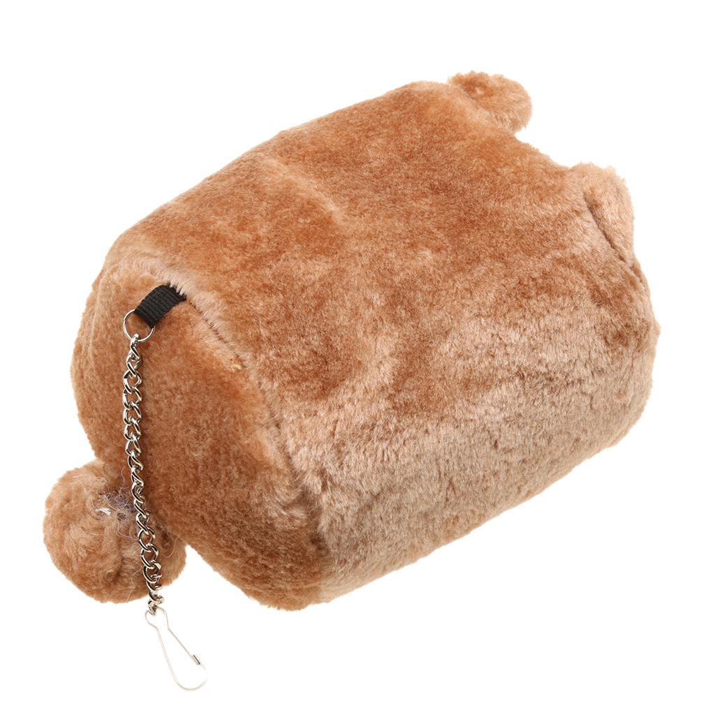 Plush Hammock for Ferret Rat Hamster Warm Hanging Bed BEAR Cute Toy House