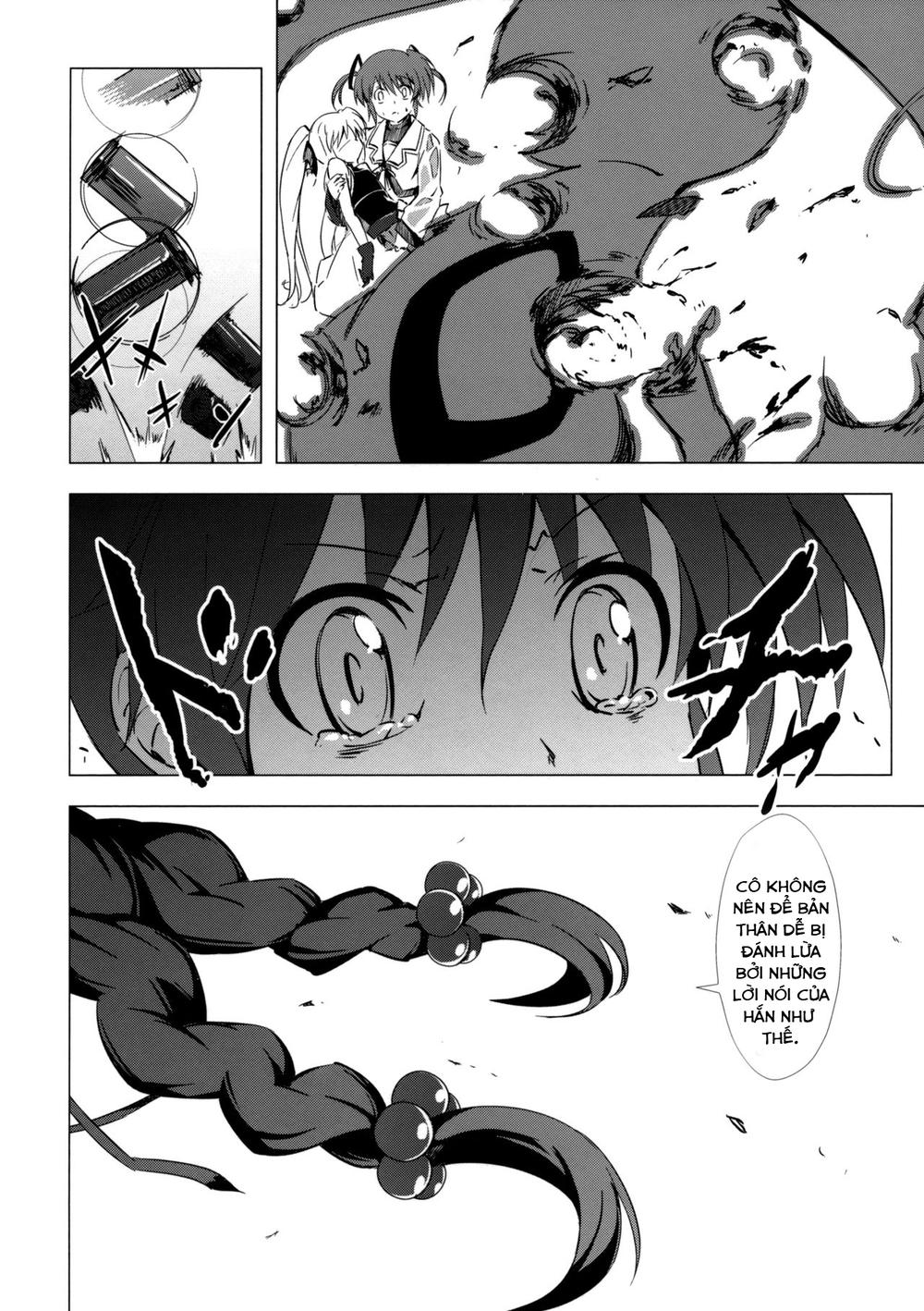 mahou shoujo lyrical nanoha x madoka (crossover) chapter 3 5