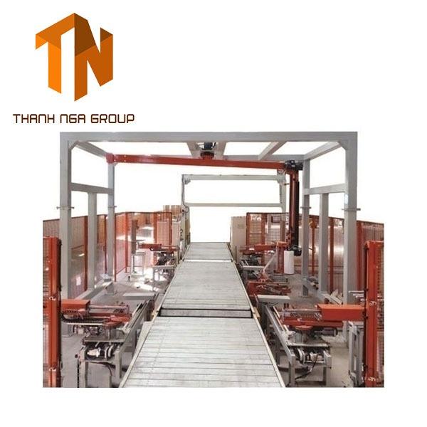 Máy quấn màng bảng YUPA-GG120/Máy đóng gói công nghiệp tự động.