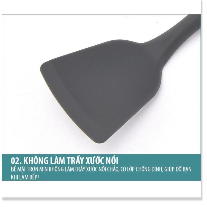 Bộ 13 Món Dụng Cụ Nấu Ăn Nhà Bếp Chất Liệu Silicon