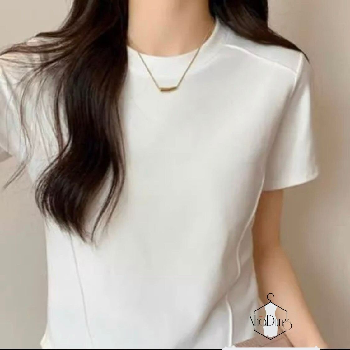 Áo thun baby tee nữ viền trơn 100% Cotton tay ngắn mùa hè mát mẻ hợp thời trang Nhã Dung Store