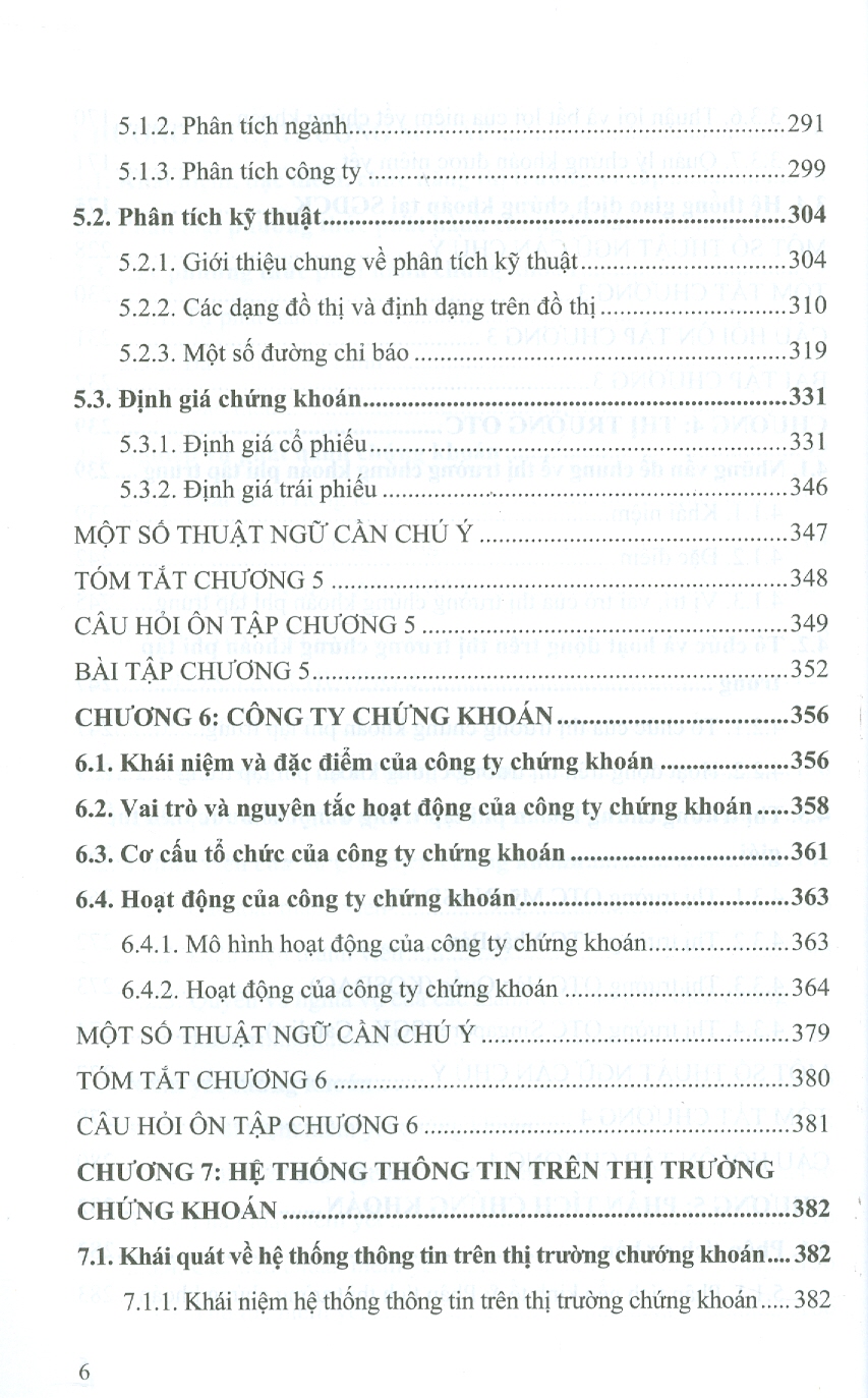 Giáo Trình Thị Trường Chứng Khoán (Tái bản lần thứ sáu có bổ sung) (Học viện Ngân Hàng)