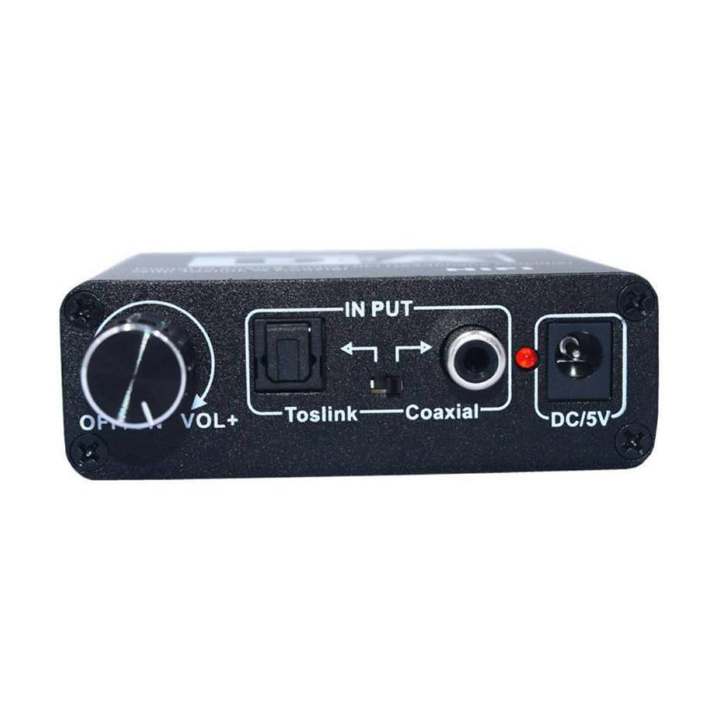 Kỹ Thuật Số Sang Âm Thanh Analog Hifi DAC AMP Khuếch Đại Đồng Trục Bộ Giải Mã