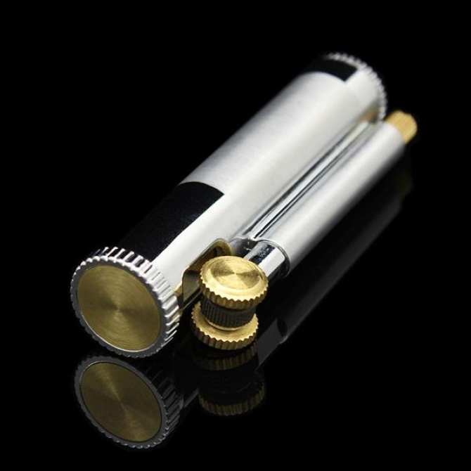Hộp Quẹt, bật Lửa CF-680-1 Nhỏ Gọn + Tặng Tai Nghe Nhét Tai Cao Cấp