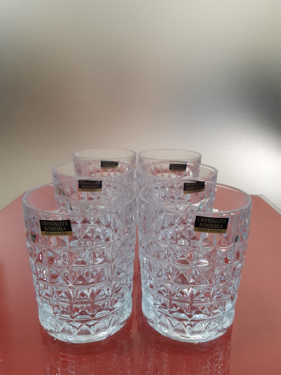 BỘ RƯỢU PHA LÊ SÉC DIAMOND 1 BÌNH 650ML, 6 CỐC 230ML