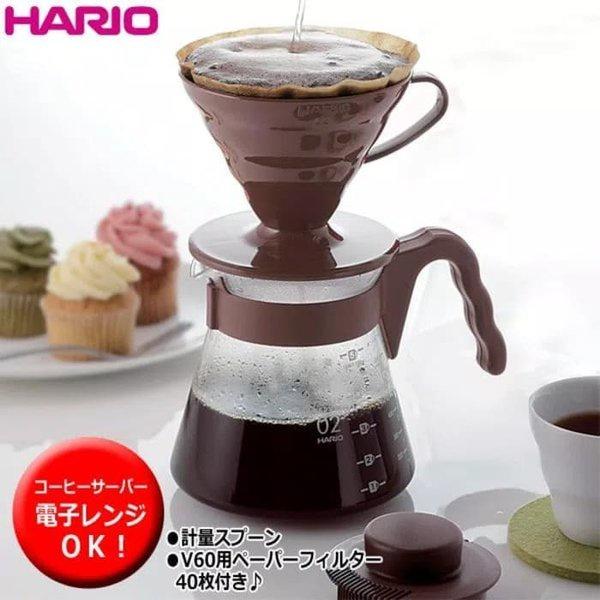 Bộ pha cà phê Pour Over Hario VCSD-02R 700ml – Made in Japan