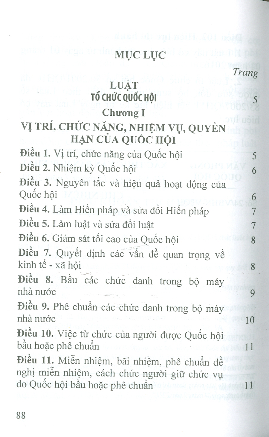 Luật Tổ Chức Quốc Hội