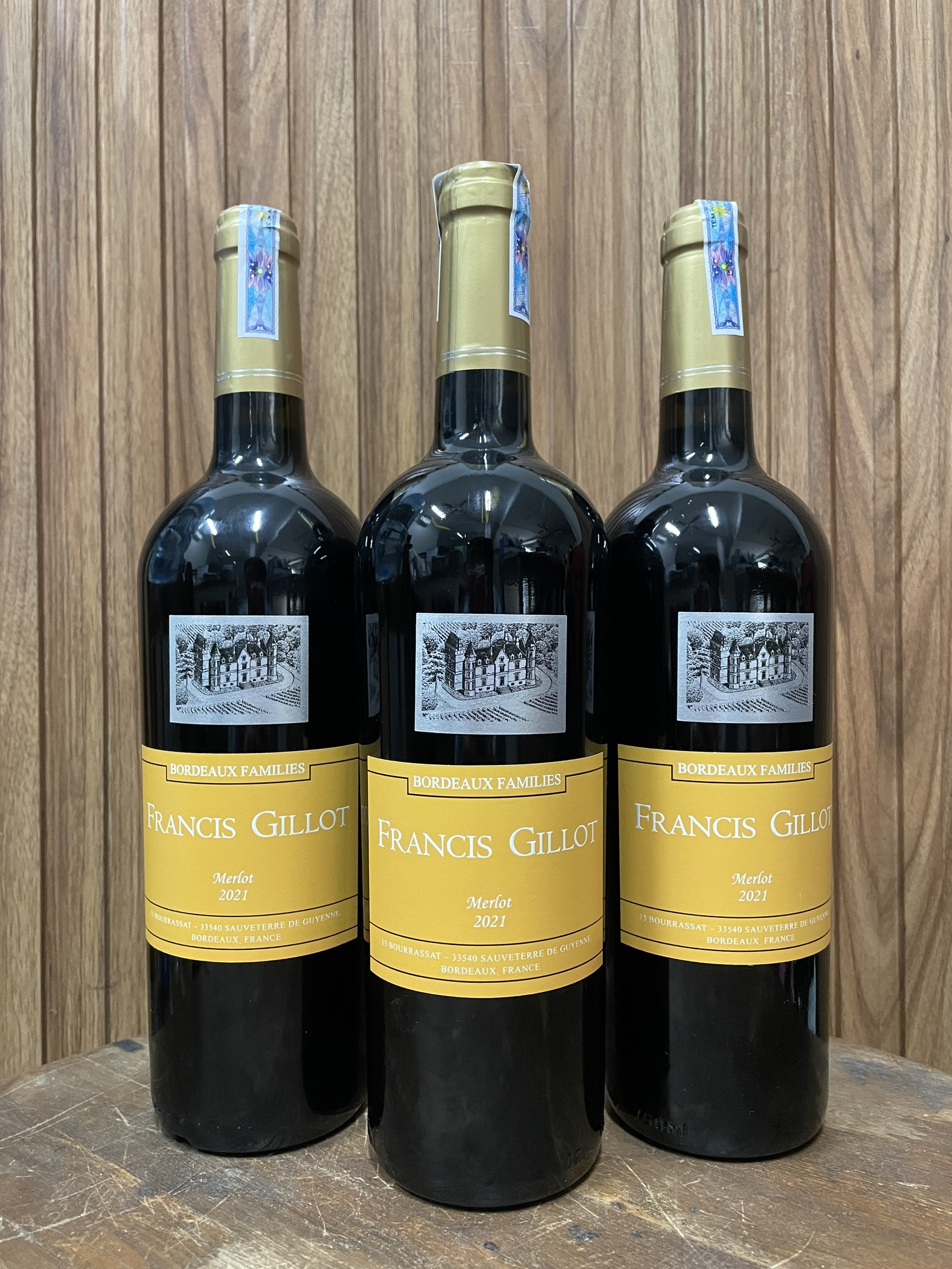 Vang Pháp Francis Gillot Merlot