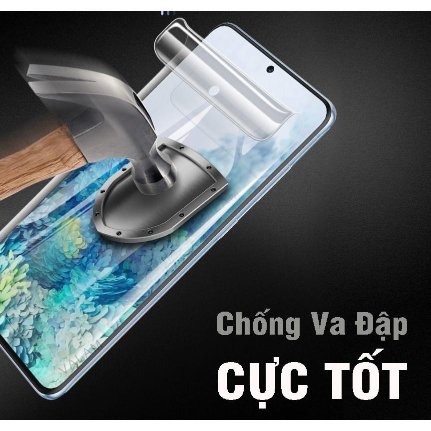 Bộ dán cường lực cho Samsung S20 Ultra, S20, S20 Plus full mặt trước, mặt sau chất liệu PPF dẻo mỏng chống va đập vừa, trầy xước