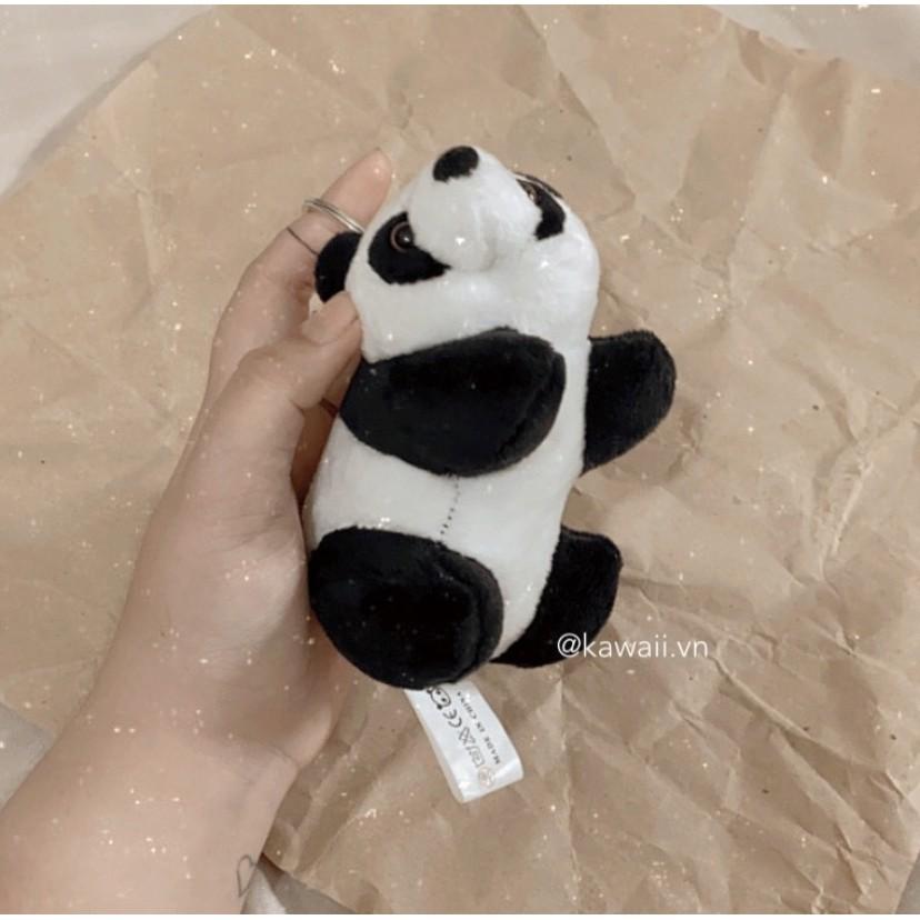 Móc khoá thú bông gấu trúc Panda mặp ú (ảnh thật shop tự chụp)