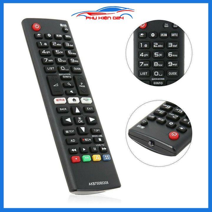 Điều khiển TiVi, remote cho Ti Vi - LG AKB75095308