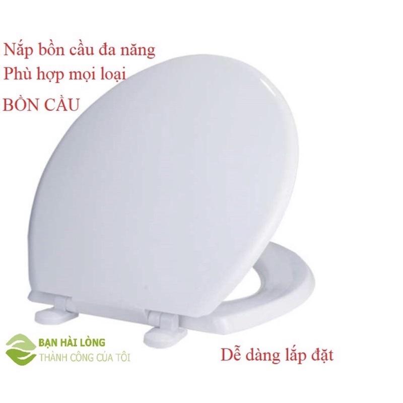 Nắp bồn cầu ASICO nhựa plastic, Phù hợp bới mọi loại bồn cầu